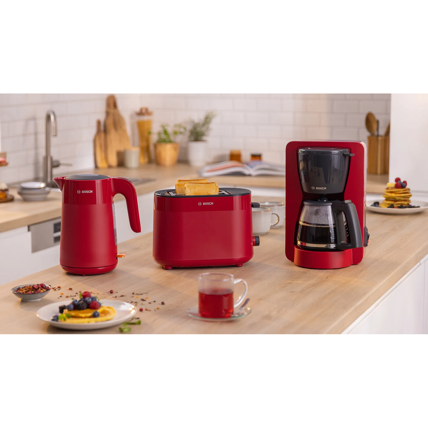 Cafetera MyMoment Rojo 8 tazas BOSCH 3