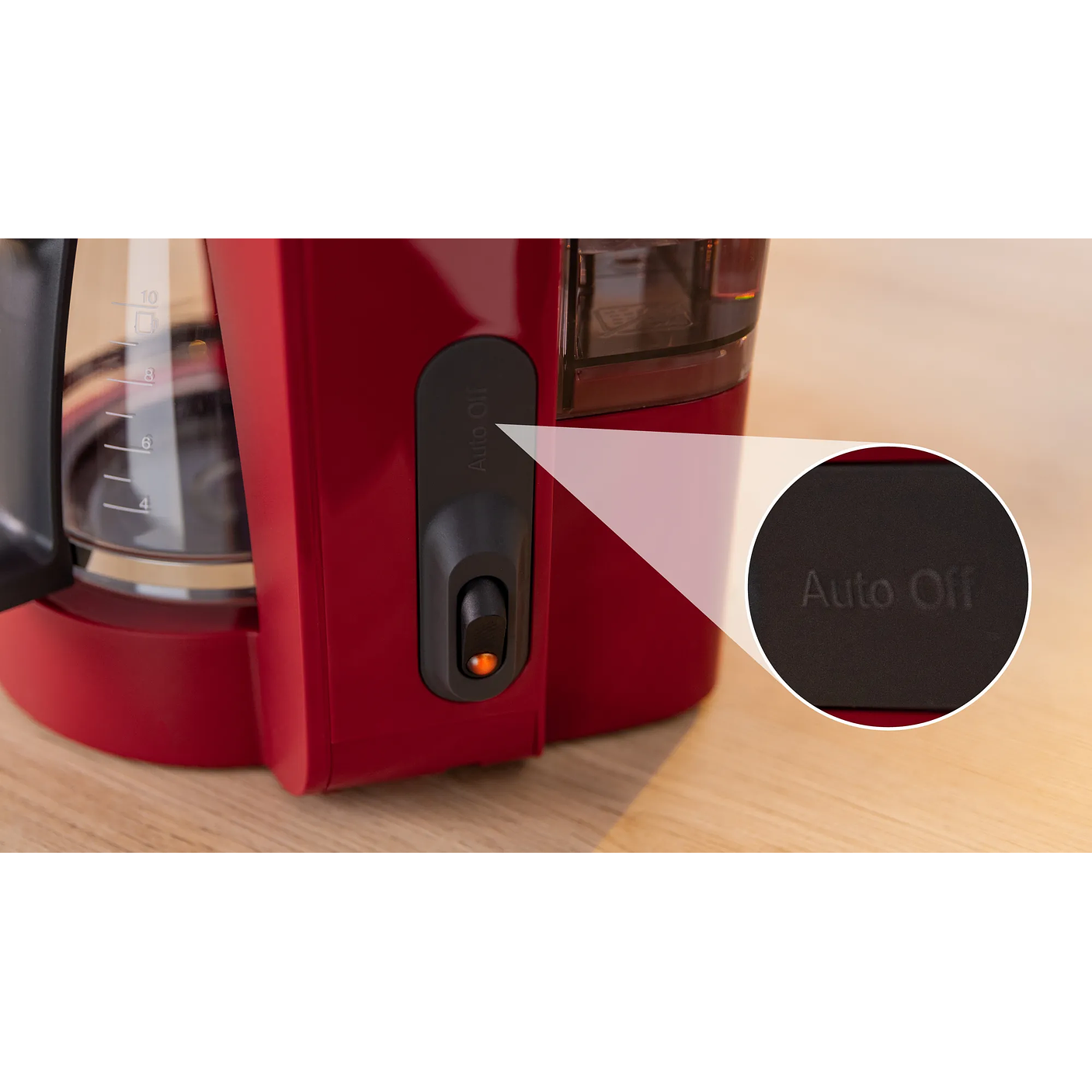 Cafetera MyMoment Rojo 8 tazas BOSCH 4