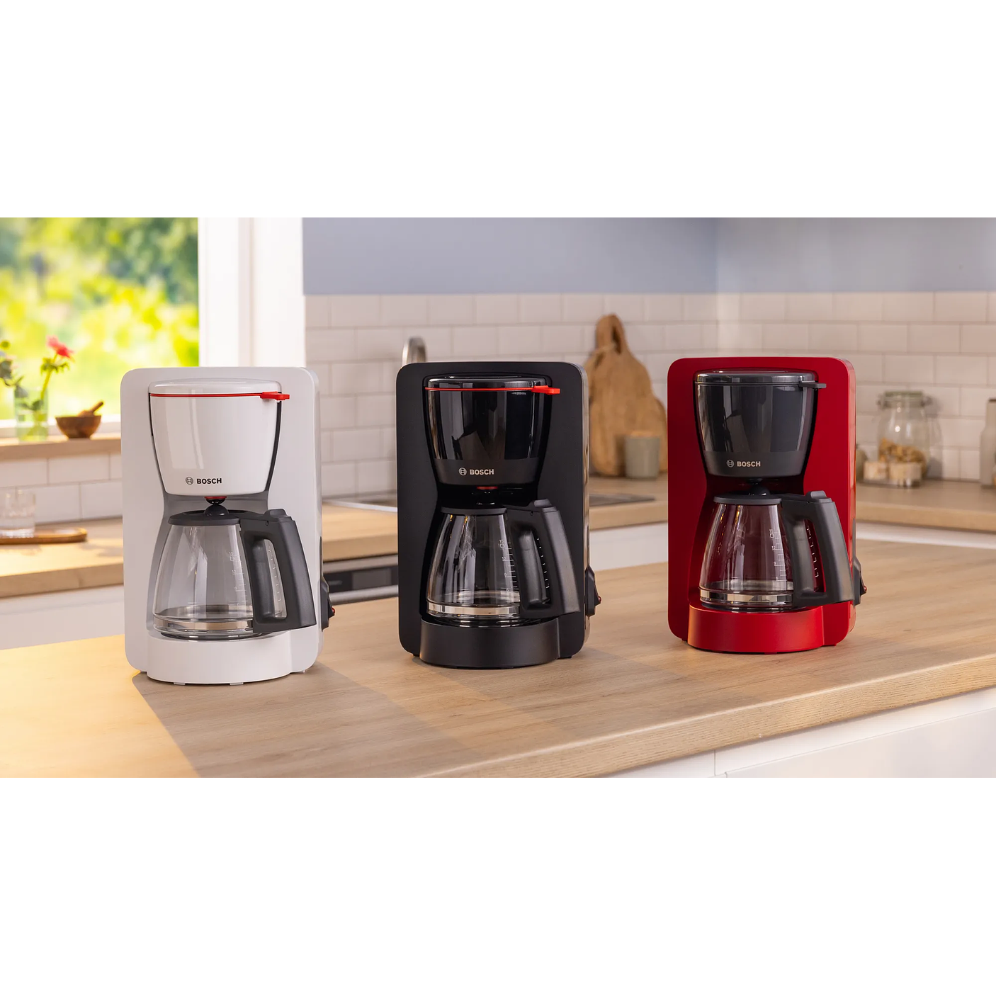 Cafetera MyMoment Rojo 8 tazas BOSCH 7