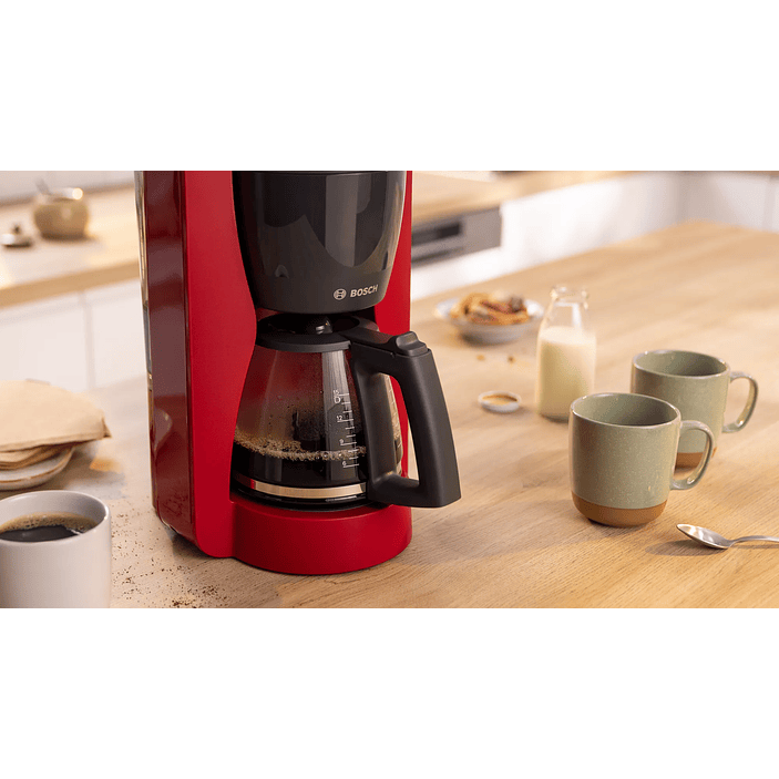 Cafetera MyMoment Rojo 8 tazas BOSCH 9