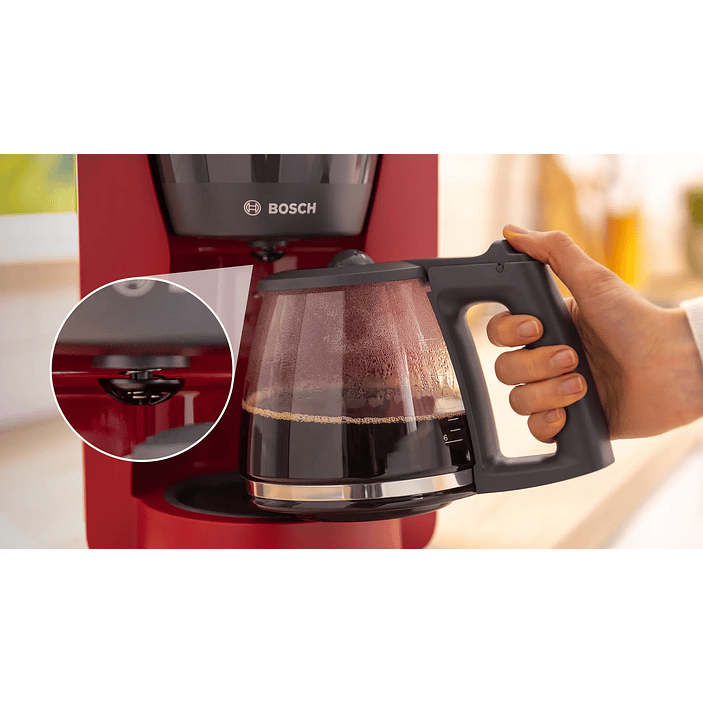 Cafetera MyMoment Rojo 8 tazas BOSCH 10