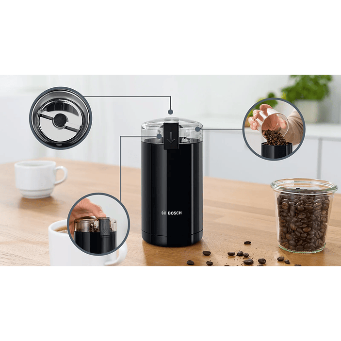Molinillo de café Negro BOSCH 8