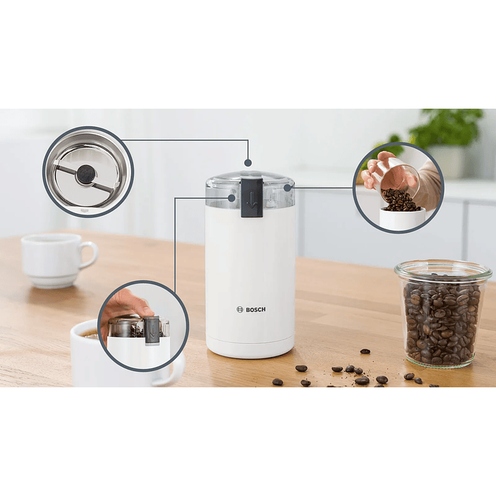 Molinillo de café Blanco BOSCH 6
