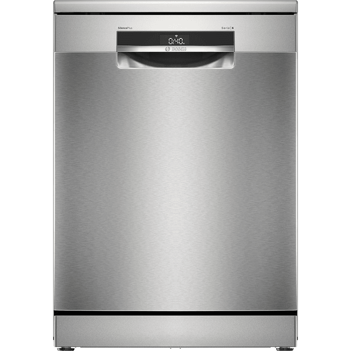 Serie 6 Lavavajillas de libre instalación 60 cm Acero antihuella 14 cubiertos BOSCH 1