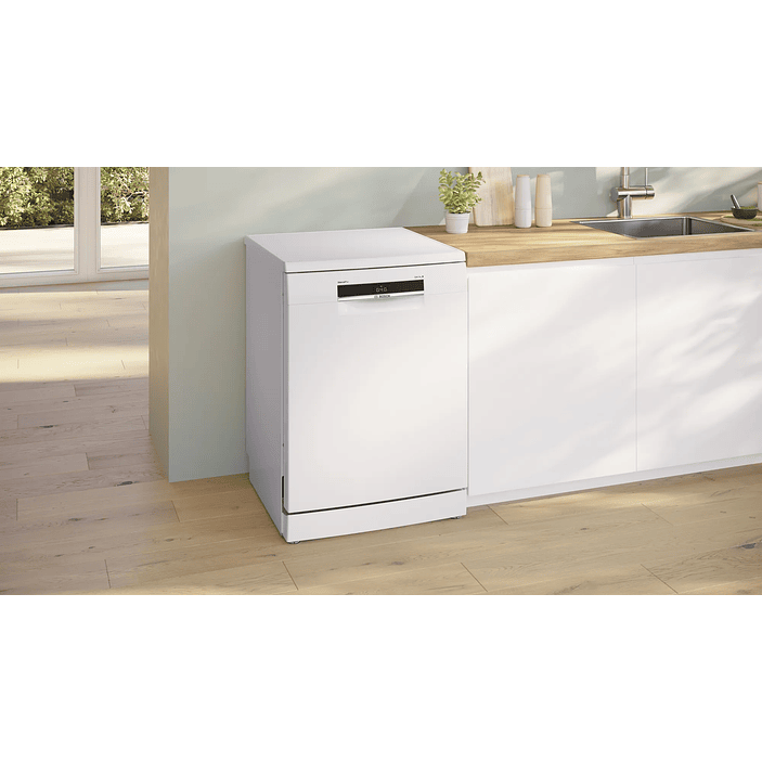 Serie 6 Lavavajillas de libre instalación 60 cm Blanco 14 cubiertos BOSCH 4