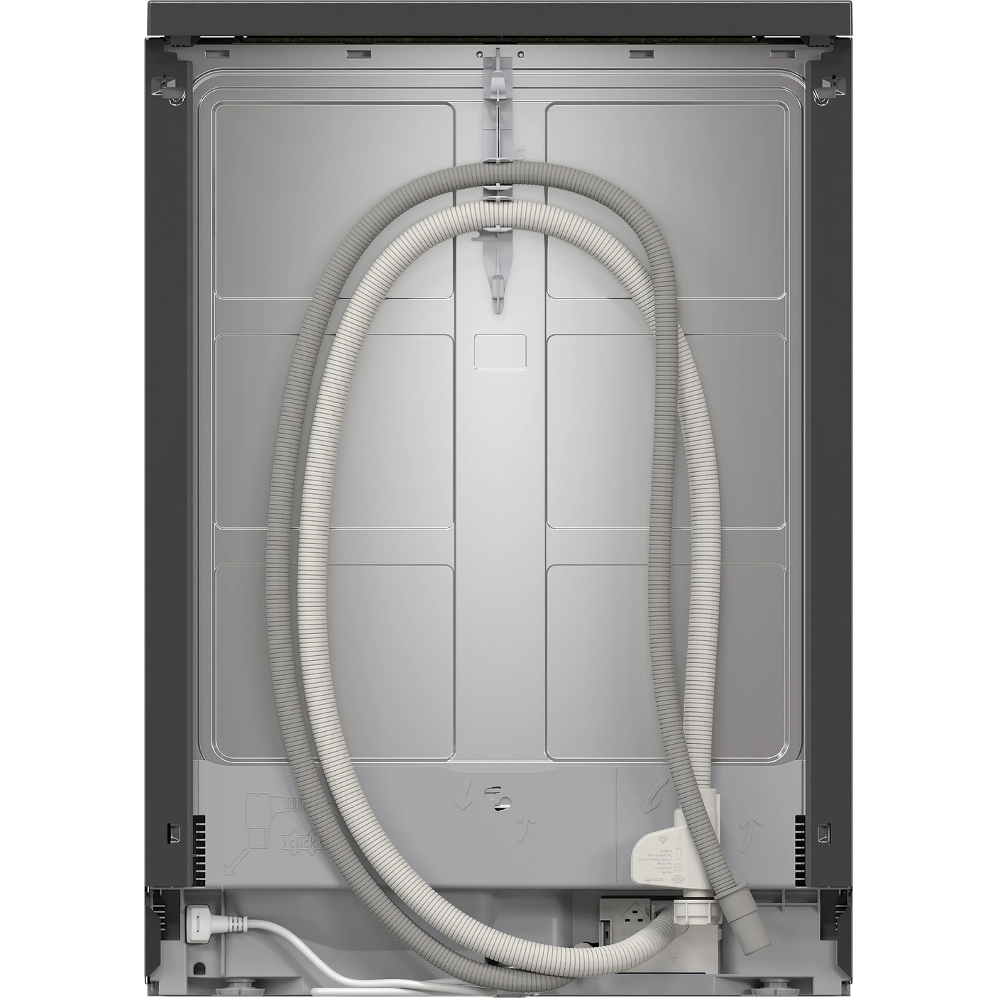 Serie 4 Lavavajillas de libre instalación 60 cm Acero negro antihuellas 12 cubiertos BOSCH 14