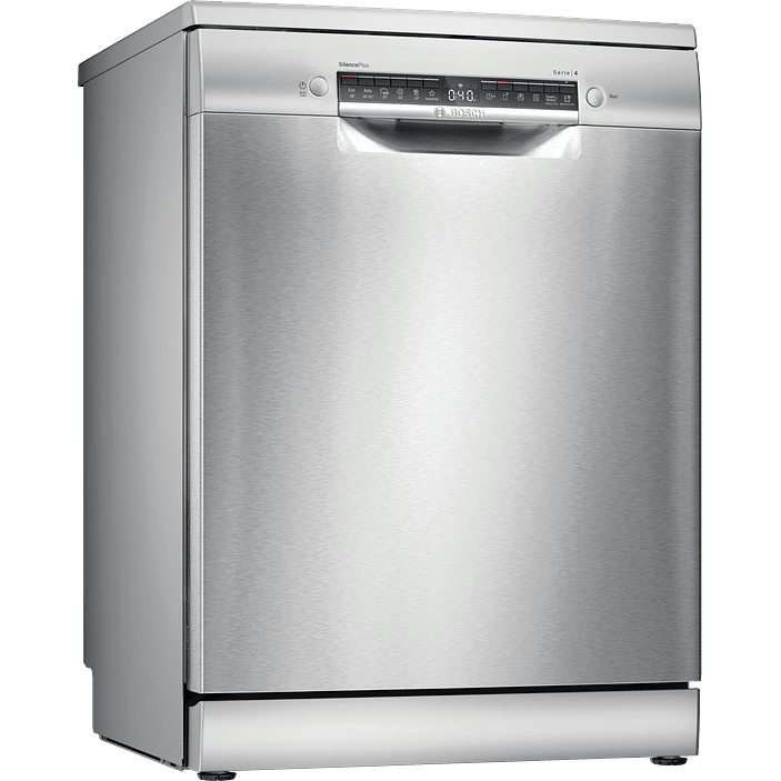 Serie 4 Lavavajillas de libre instalación 60 cm Acero antihuellas 13 cubiertos BOSCH 1