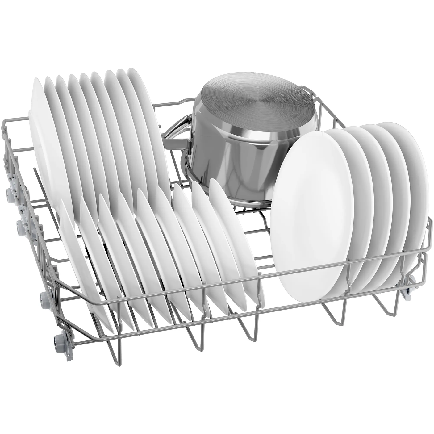 Serie 4 Lavavajillas de libre instalación 60 cm Acero antihuellas 14 cubiertos BOSCH 5