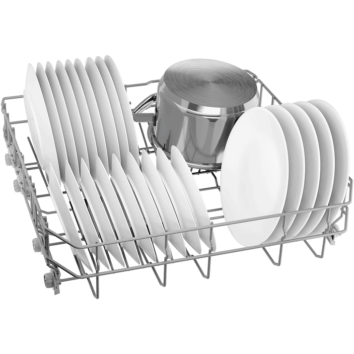 Serie 4 Lavavajillas de libre instalación 60 cm Acero antihuellas 14 cubiertos BOSCH 5