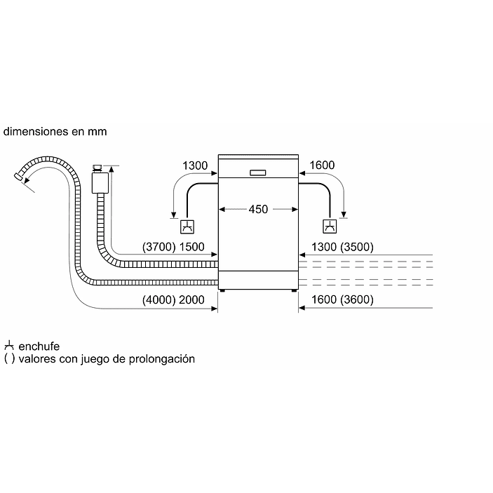 Serie 4 Lavavajillas de libre instalación 45 cm Acero antihuellas 10 cubiertos BOSCH 9