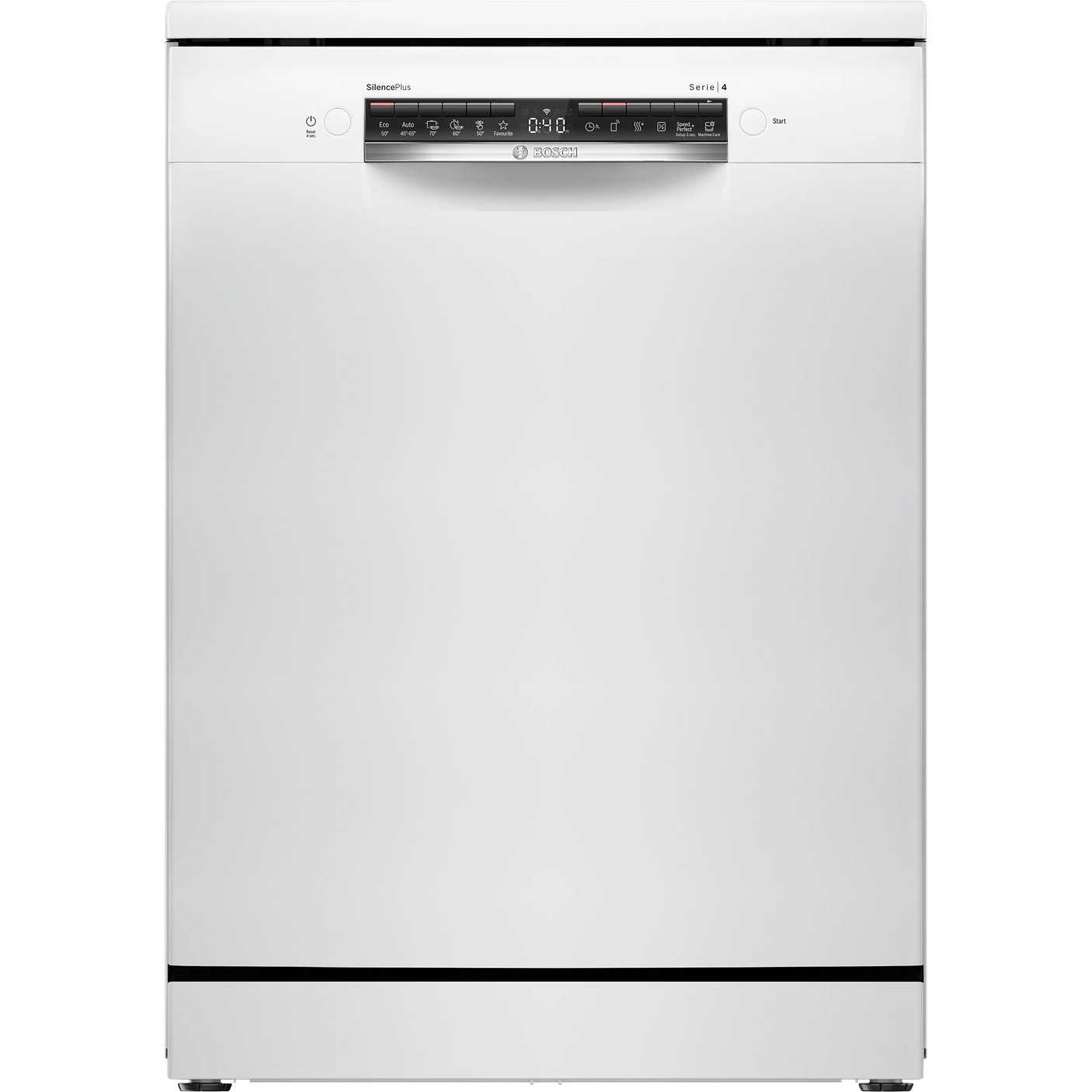 Serie 4 Lavavajillas de libre instalación 60 cm Blanco 14 cubiertos BOSCH 1