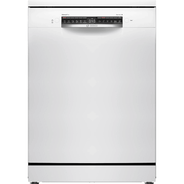 Serie 4 Lavavajillas de libre instalación 60 cm Blanco 14 cubiertos BOSCH 1