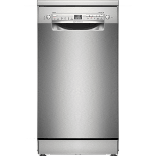 Serie 2 Lavavajillas de libre instalación 45 cm Acero antihuellas 10 cubiertos BOSCH
