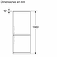 iQ300 SIEMENS Frigorífico combinado de libre instalación 186 x 60 cm Acero antihuellas, Total noFrost - Miniatura 10
