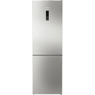 iQ300 SIEMENS Frigorífico combinado de libre instalación 186 x 60 cm Acero antihuellas, Total noFrost