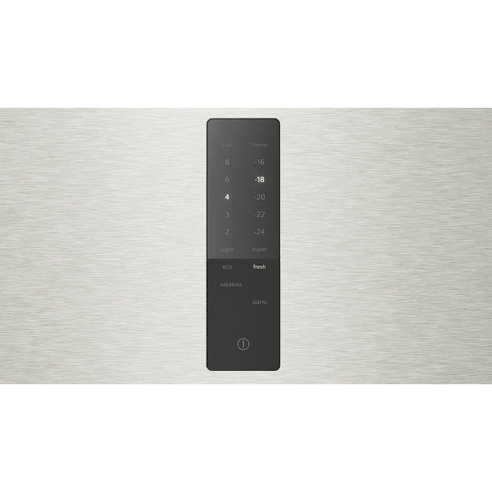 iQ300 SIEMENS Frigorífico combinado de libre instalación 186 x 60 cm Acero antihuellas, Total noFrost 5