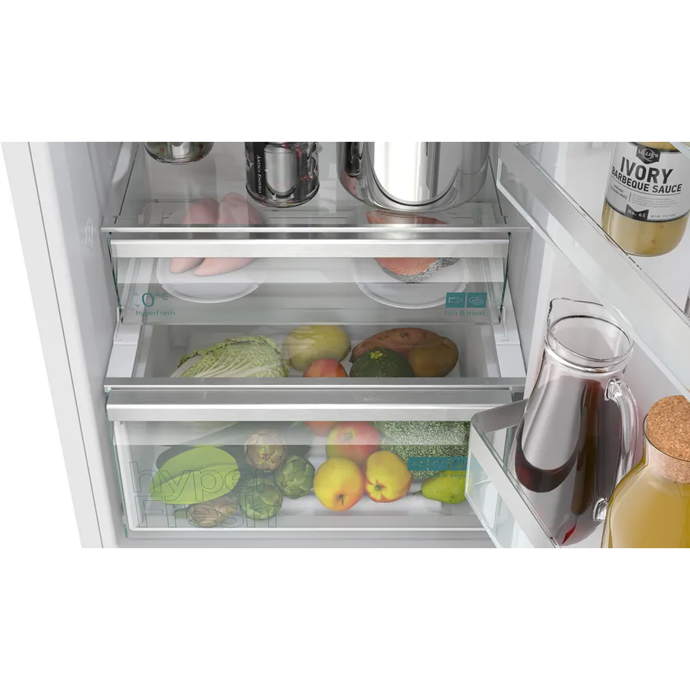 iQ300 SIEMENS Frigorífico combinado de libre instalación 203 x 60 cm Blanco, Total noFrost 6