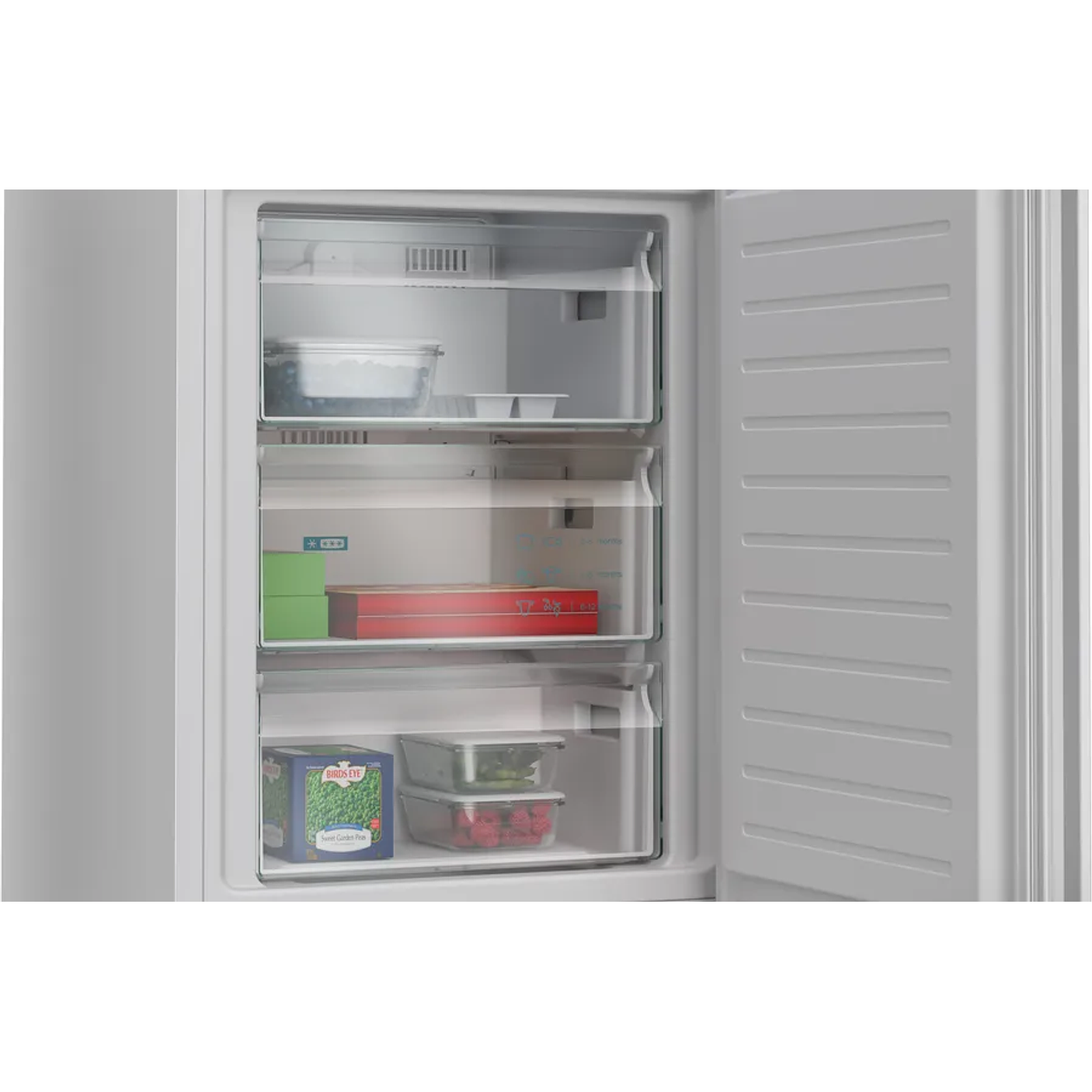 iQ300 SIEMENS Frigorífico combinado de libre instalación 203 x 60 cm Blanco, Total noFrost 7