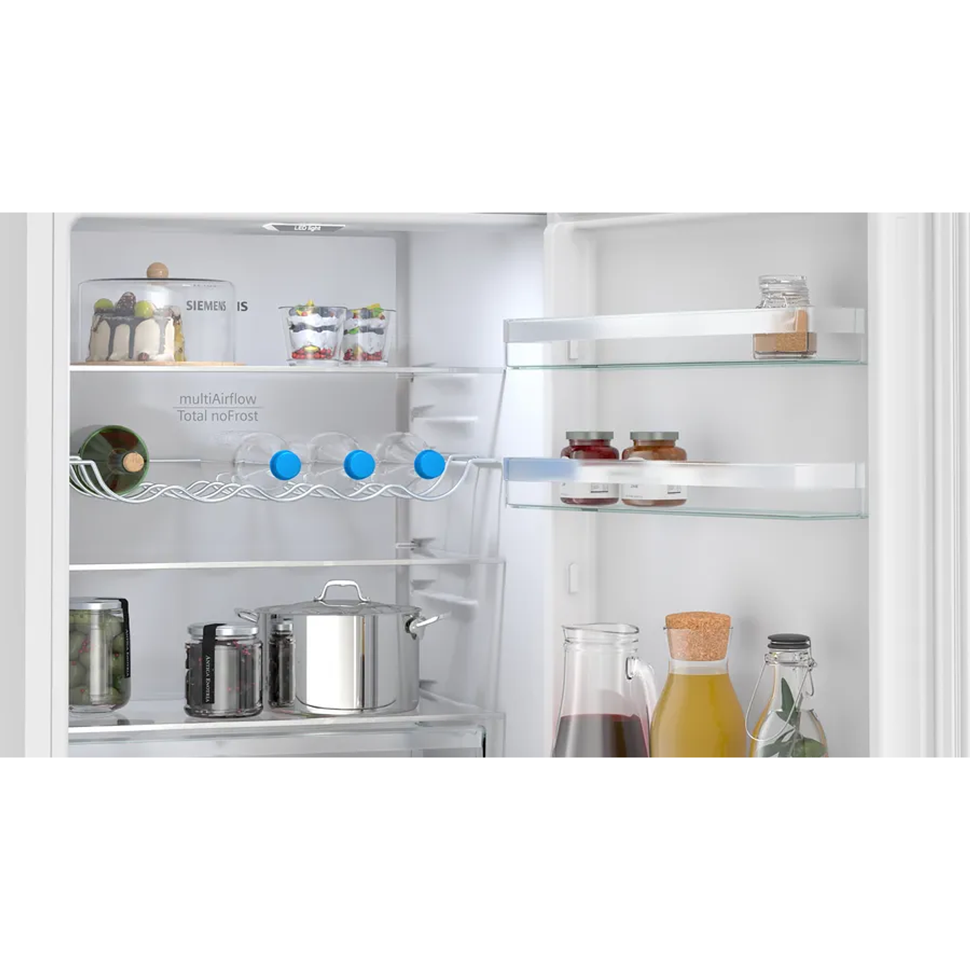 iQ300 SIEMENS Frigorífico combinado de libre instalación 186 x 60 cm Blanco, Total noFrost 5