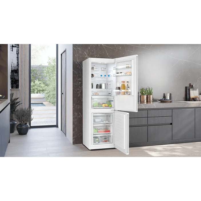 iQ300 SIEMENS Frigorífico combinado de libre instalación 186 x 60 cm Blanco, Total noFrost 3