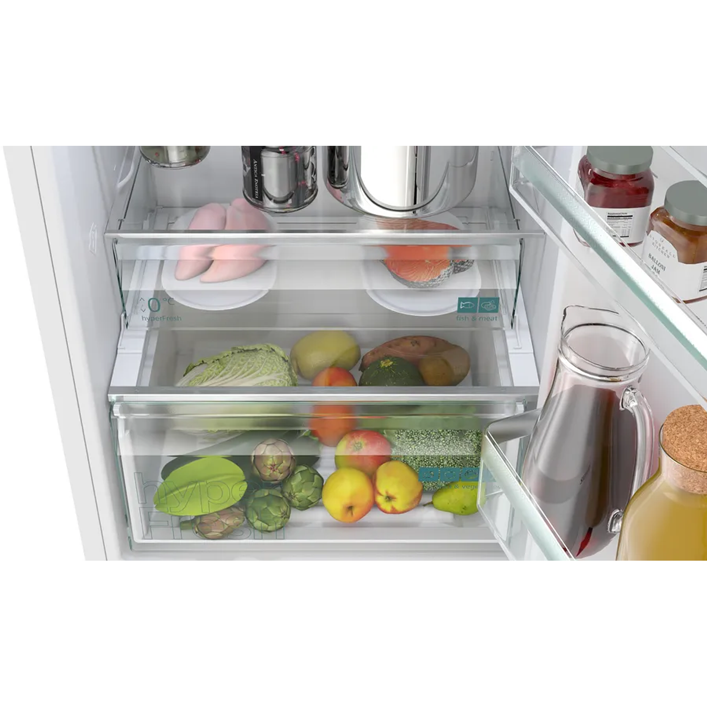 iQ300 SIEMENS Frigorífico combinado de libre instalación 186 x 60 cm Blanco, Total noFrost 8