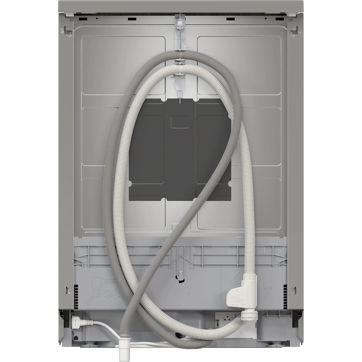 Serie 2 Lavavajillas de libre instalación 60 cm Acero antihuellas 12 cubiertos BOSCH 13