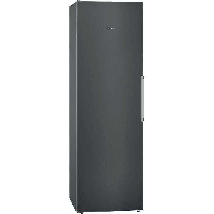 iQ300 SIEMENS Frigorífico de libre instalación 186 x 60 cm Acero negro antihuellas 1