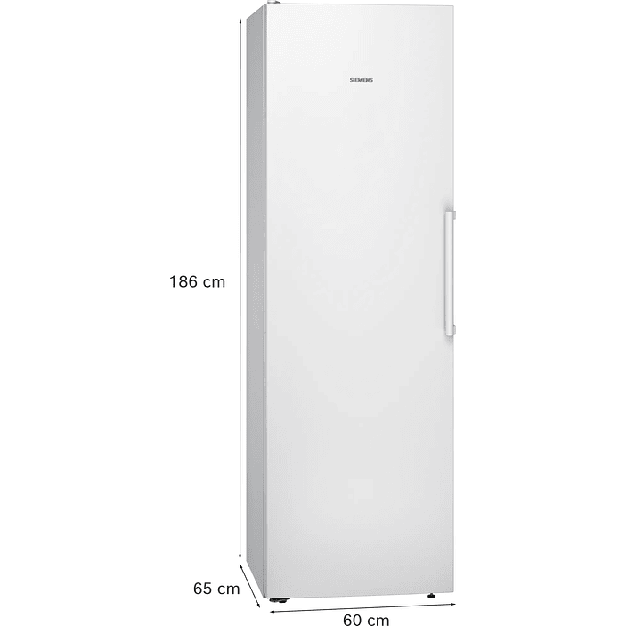 iQ300 SIEMENS Frigorífico de libre instalación 186 x 60 cm Blanco 5