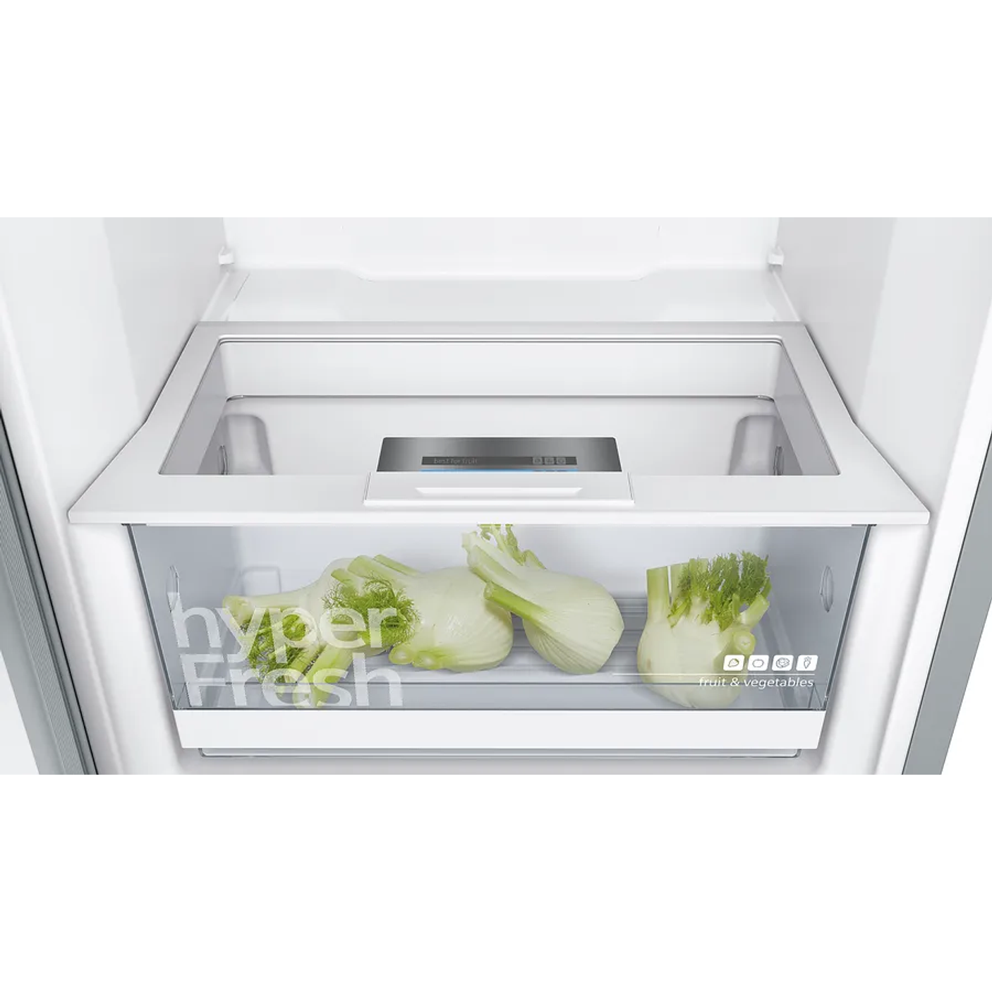 iQ300 SIEMENS Frigorífico de libre instalación 186 x 60 cm Acero antihuellas 4