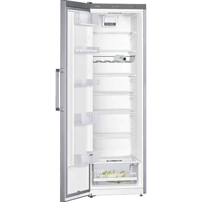 iQ300 SIEMENS Frigorífico de libre instalación 186 x 60 cm Acero antihuellas 6