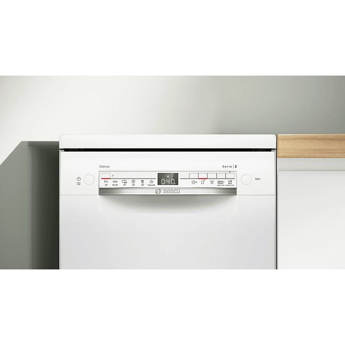 Serie 2 Lavavajillas de libre instalación 45 cm Blanco 10 cubiertos BOSCH 2