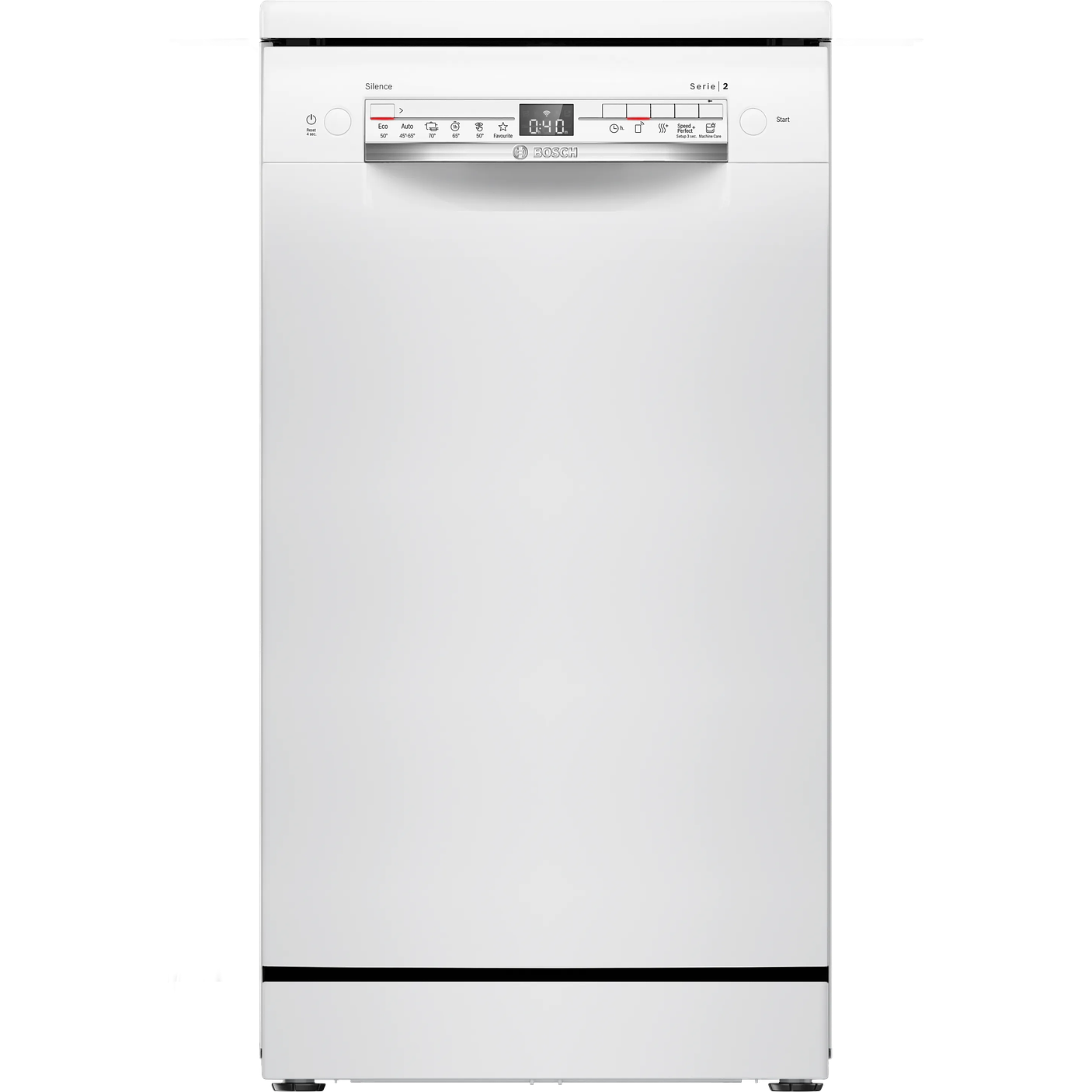 Serie 2 Lavavajillas de libre instalación 45 cm Blanco 10 cubiertos BOSCH 1