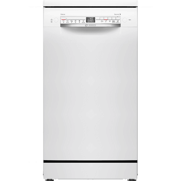 Serie 2 Lavavajillas de libre instalación 45 cm Blanco 10 cubiertos BOSCH 1