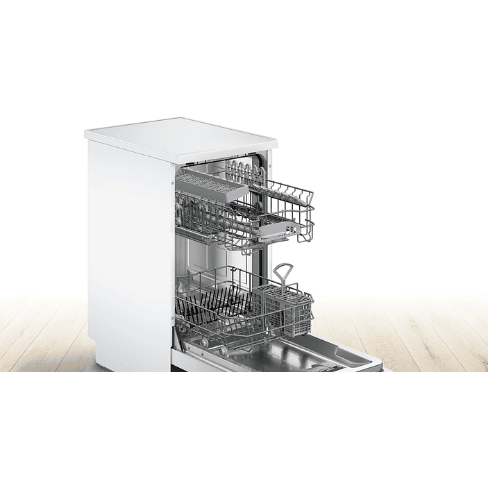 Serie 2 Lavavajillas de libre instalación 45 cm Blanco 10 cubiertos BOSCH 4