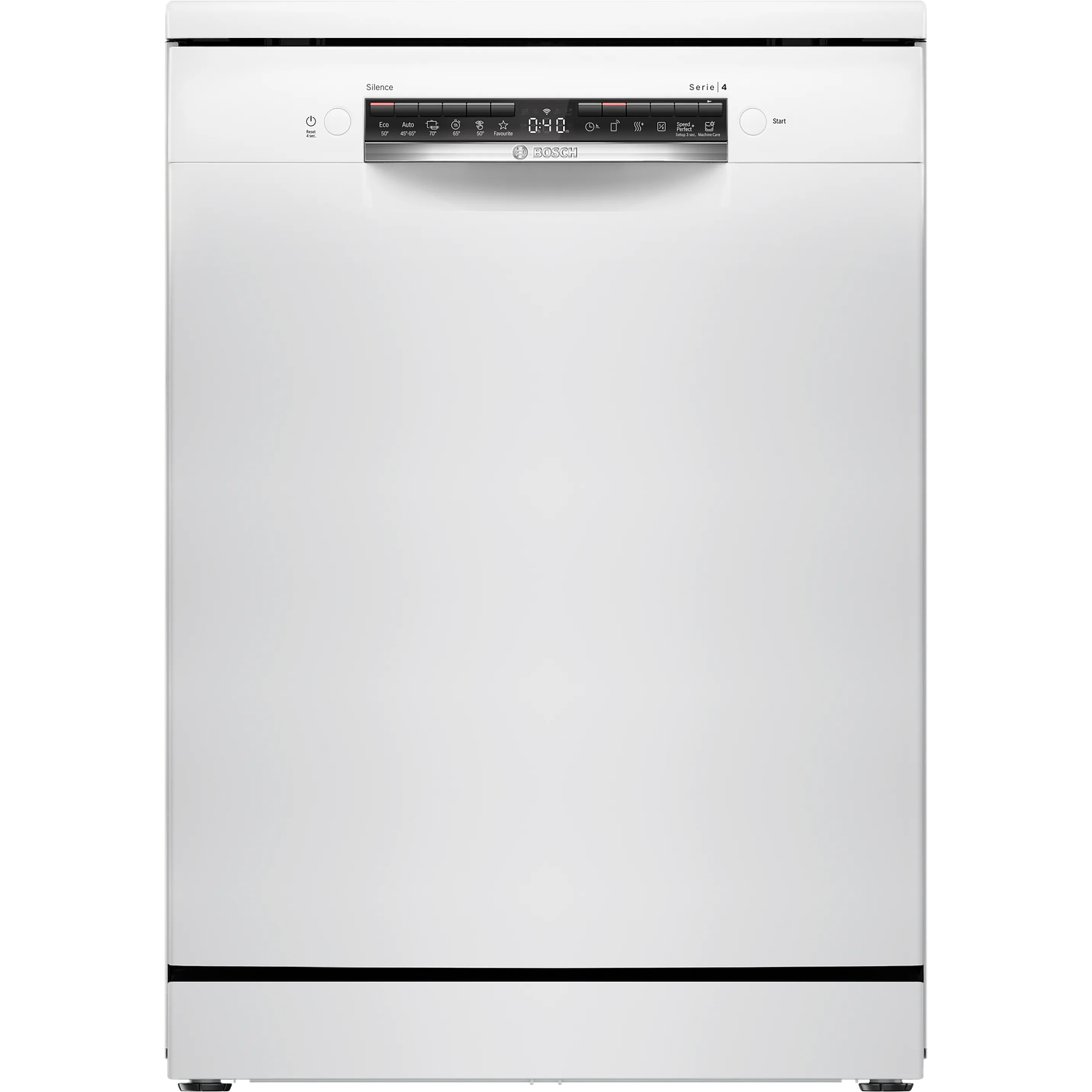 Serie 4 Lavavajillas de libre instalación 60 cm Blanco 13 cubiertos BOSCH 1