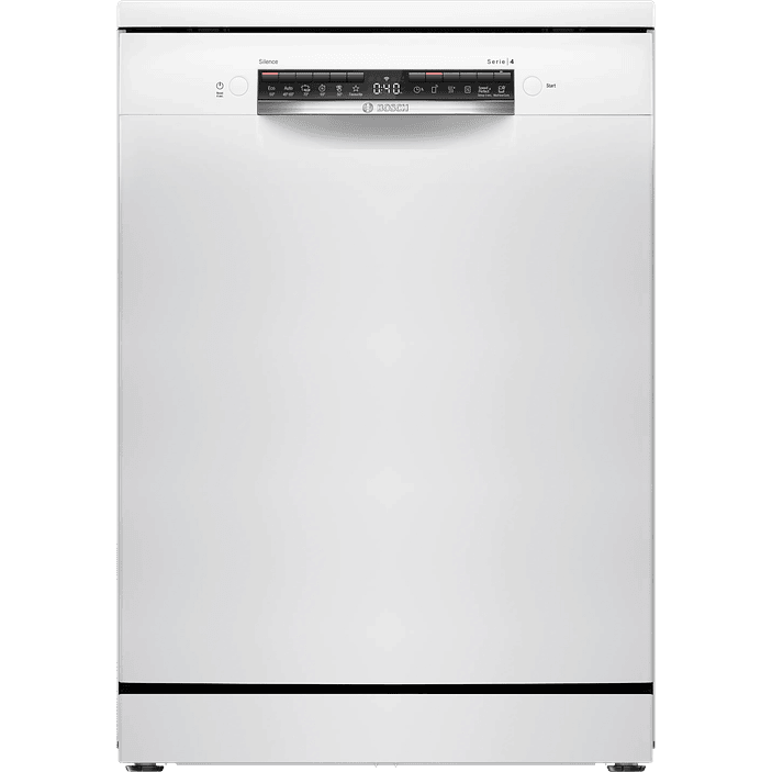 Serie 4 Lavavajillas de libre instalación 60 cm Blanco 13 cubiertos BOSCH 1