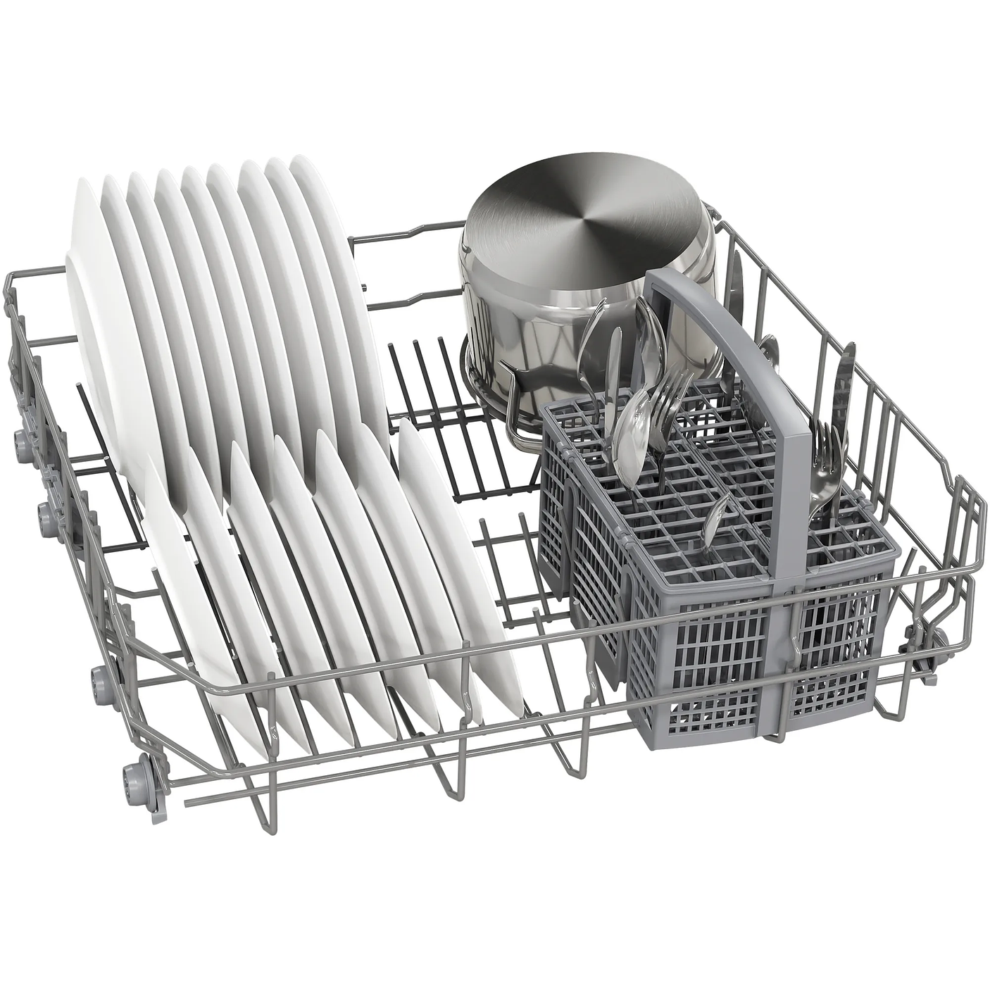 Serie 4 Lavavajillas de libre instalación 60 cm Blanco 13 cubiertos BOSCH 9