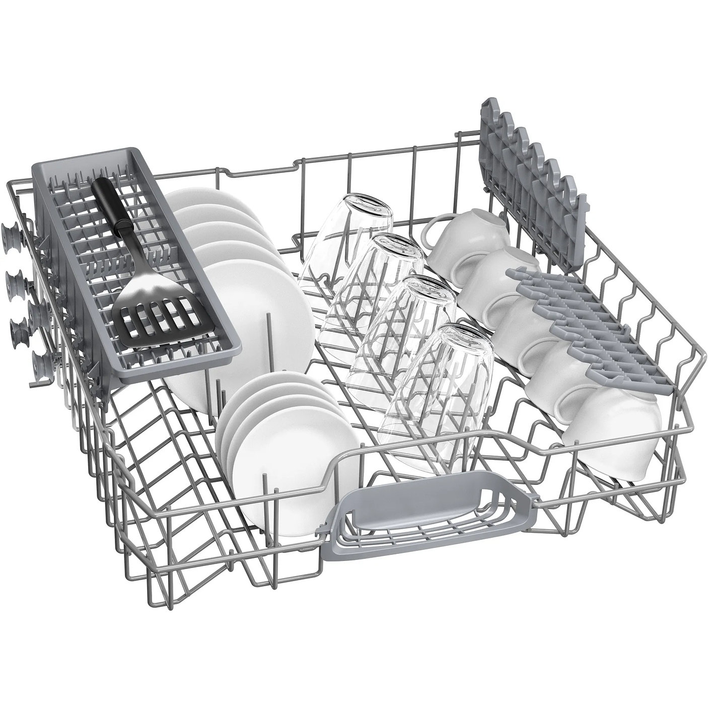 Serie 4 Lavavajillas de libre instalación 60 cm Acero antihuellas 13 cubiertos BOSCH 8