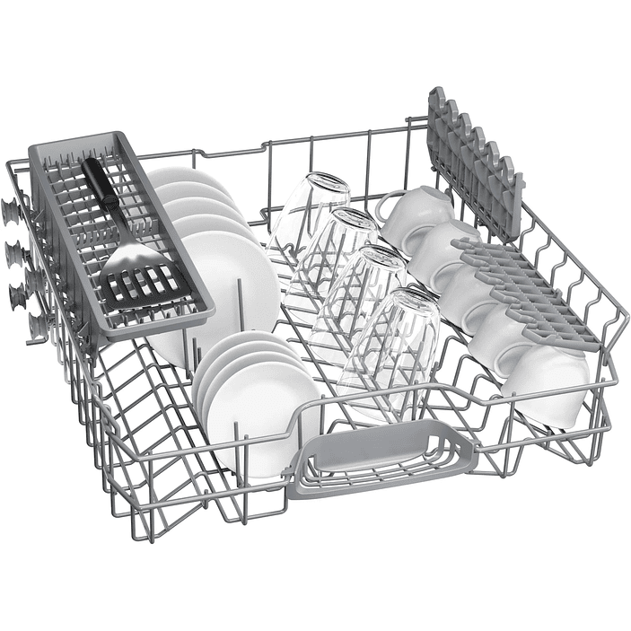 Serie 4 Lavavajillas de libre instalación 60 cm Acero antihuellas 13 cubiertos BOSCH 8
