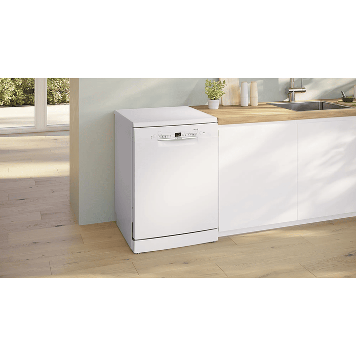 Serie 4 Lavavajillas de libre instalación 60 cm Acero antihuellas 13 cubiertos BOSCH 4