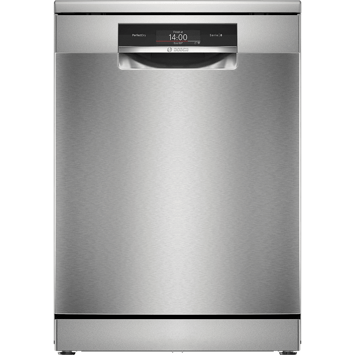 Serie 8 Lavavajillas de libre instalación 60 cm Acero antihuellas 14 cubiertos BOSCH 1