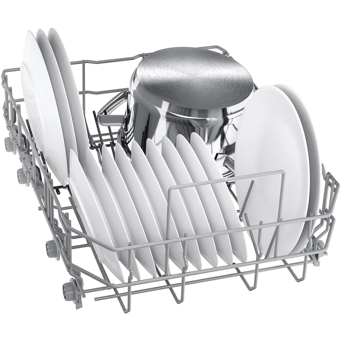 Serie 4 Lavavajillas de libre instalación 45 cm Acero antihuellas 10 cubiertos BOSCH 4