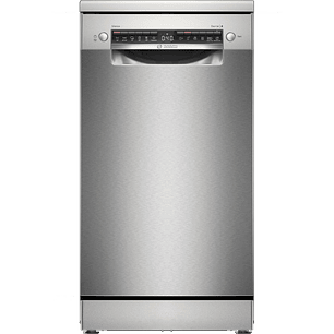 Serie 4 Lavavajillas de libre instalación 45 cm Acero antihuellas 10 cubiertos BOSCH