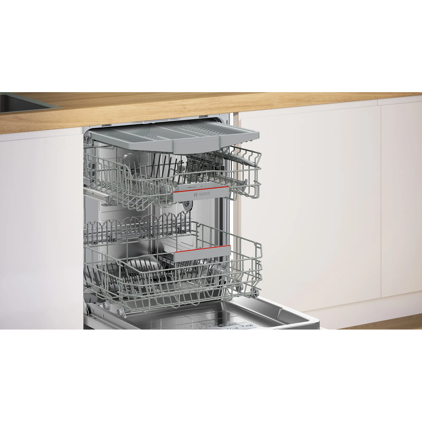 Serie 6 Lavavajillas totalmente integrable 60 cm 14 cubiertos BOSCH 7