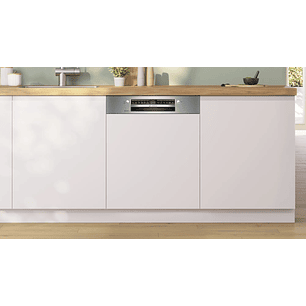 Serie 4 Lavavajillas integrable 60 cm Acero cepillado 13 cubiertos BOSCH
