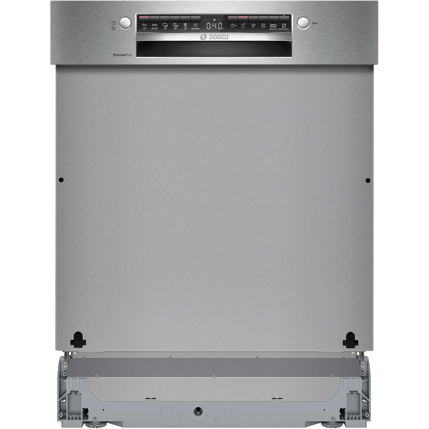 Serie 4 Lavavajillas integrable 60 cm Acero cepillado 13 cubiertos BOSCH 6