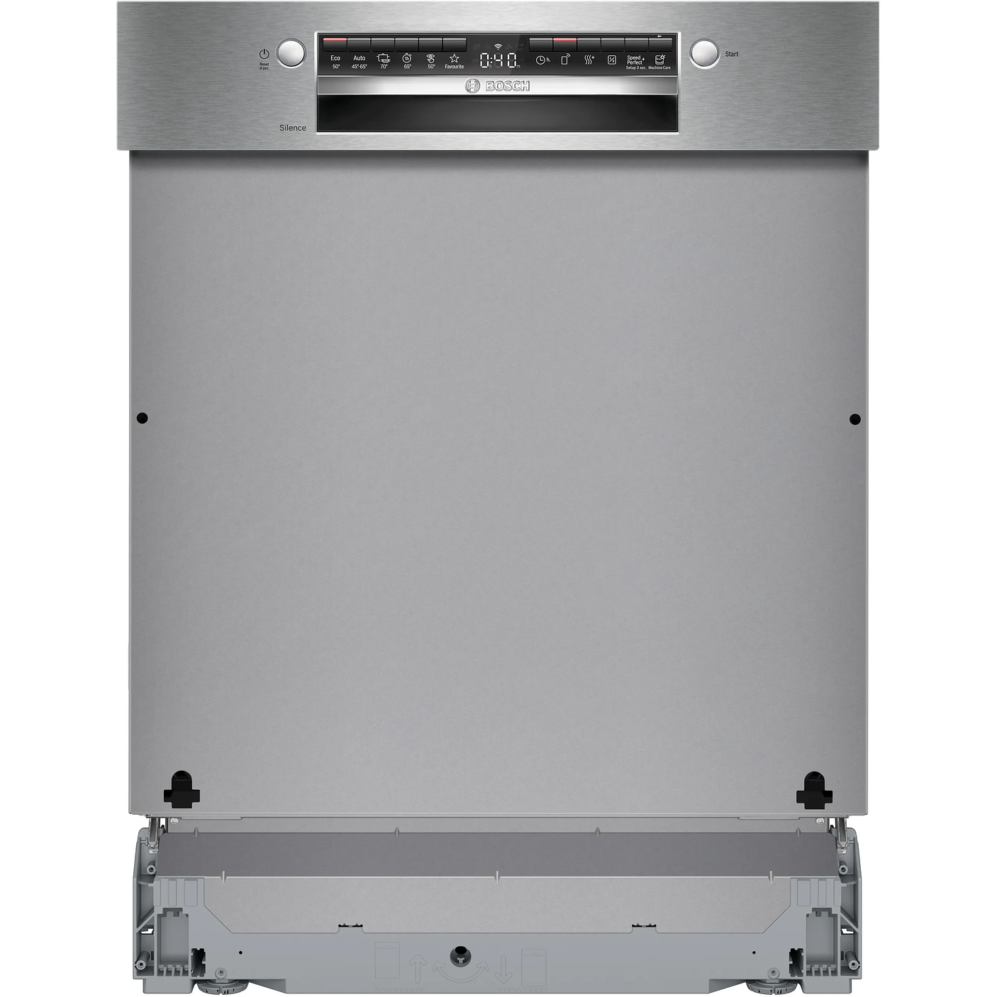 Serie 4 Lavavajillas integrable 60 cm Acero cepillado 13 cubiertos BOSCH 14