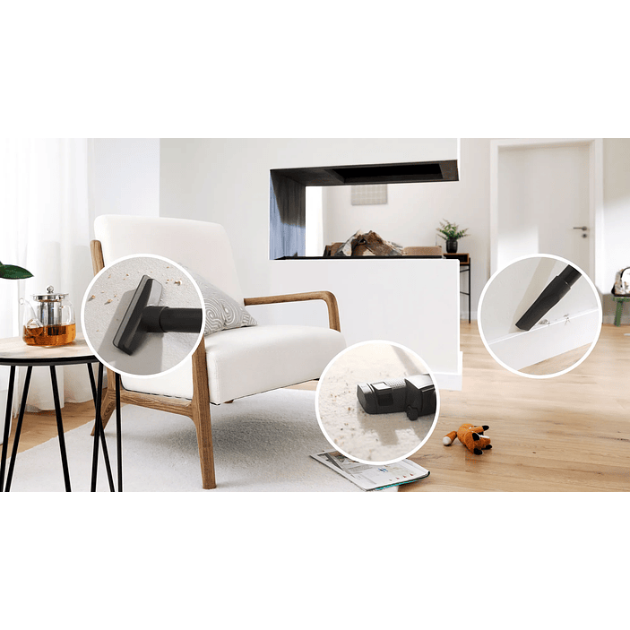 Serie 4 Aspirador con bolsa ProAnimal Rojo BOSCH 3