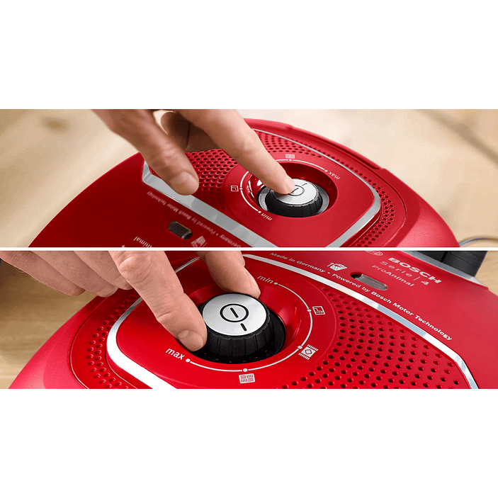 Serie 4 Aspirador con bolsa ProAnimal Rojo BOSCH 15