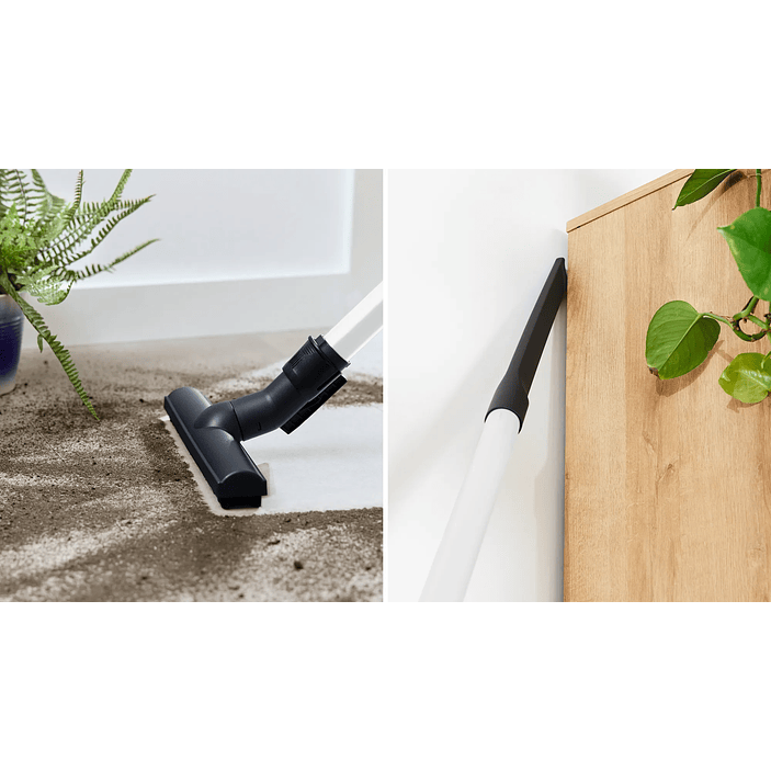 Serie 4 Aspirador con bolsa ProHygienic Blanco BOSCH 9